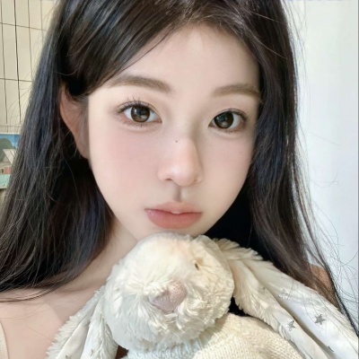 清新白开水女生头像