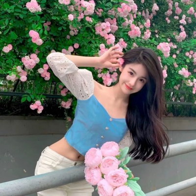 清新唯美治愈花卉女生头像