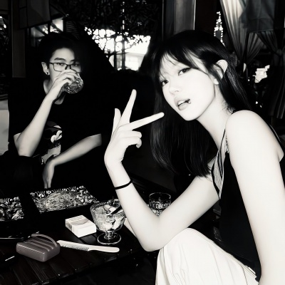 ins风小众个性双人情头