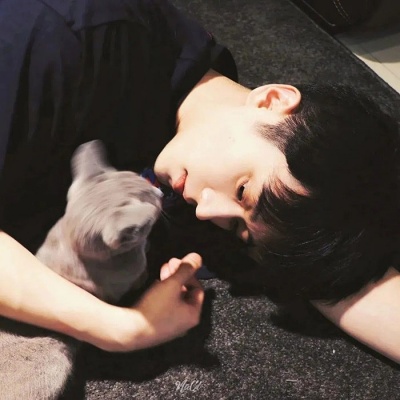 超绝高质量侧脸男生头像