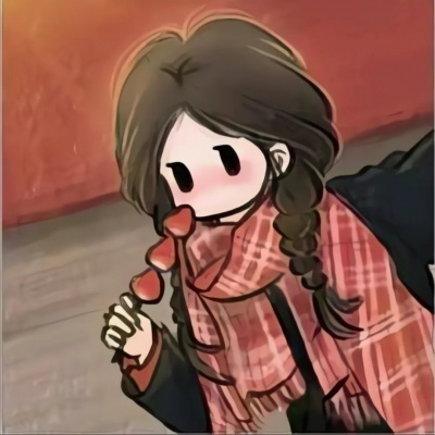 唯美插画手绘女生头像