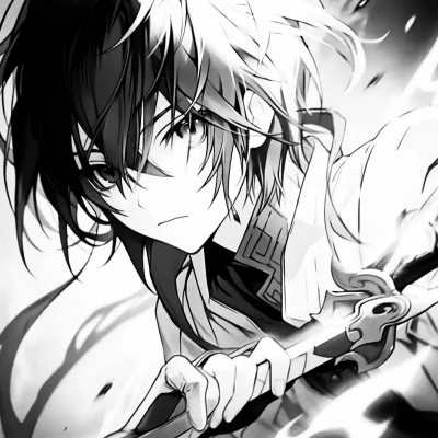 动漫头像男生冷酷霸气黑暗系帅气