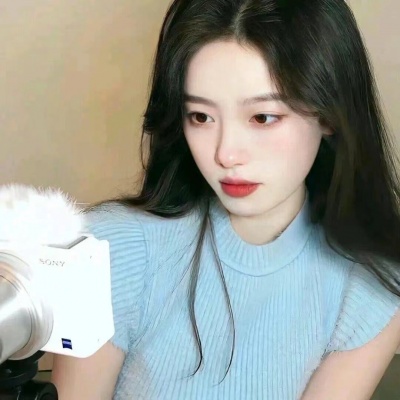 头像女唯美淡雅蓝色系