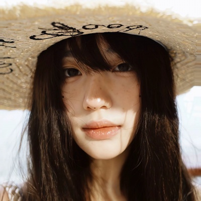 超吸睛滤镜感气质真人女头