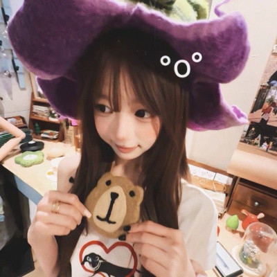 可爱滤镜加持超甜女生头像