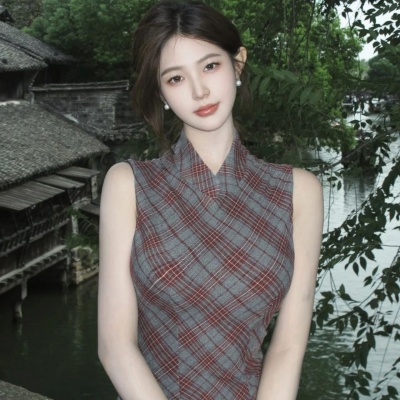 国风旗袍女生头像