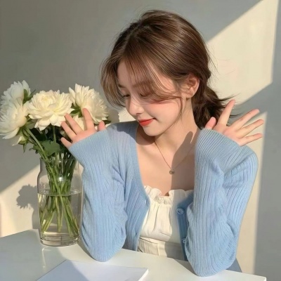 精选蓝色系女头像