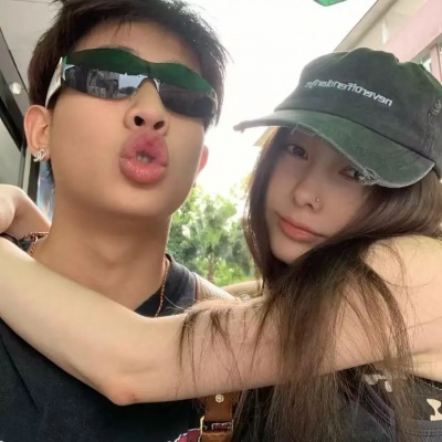 双人滤镜氛围情侣头像