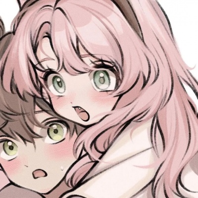 不撞款的高质量可爱ins动漫情侣头像