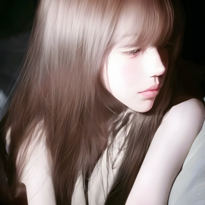 高级感忧郁系女头