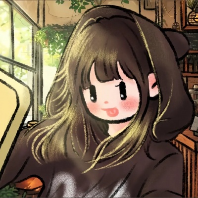 唯美插画手绘女生头像