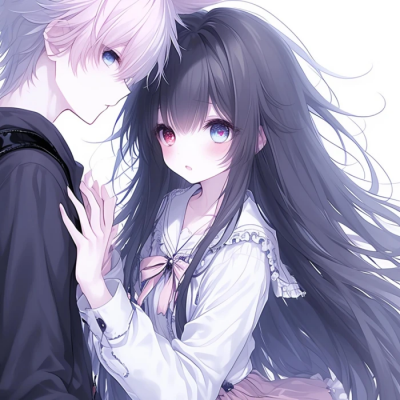 2026最火情侣头像动漫