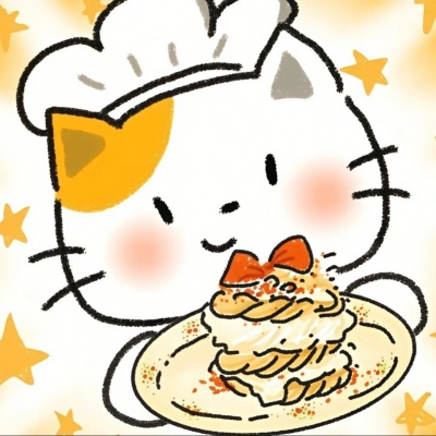 可爱风猫狗卡通情侣头像