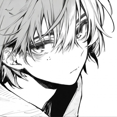 小众又高级的黑白动漫男头