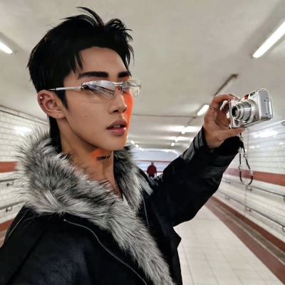 超酷WeChat男头痞帅风