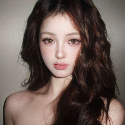 清新白开水女生头像