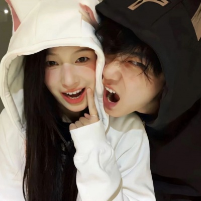 双人滤镜氛围情侣头像