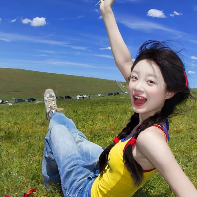 自带生命力的女生头像