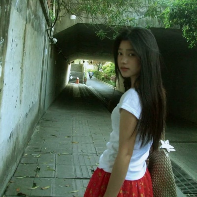 绿色氛围感森系唯美气质女生头像