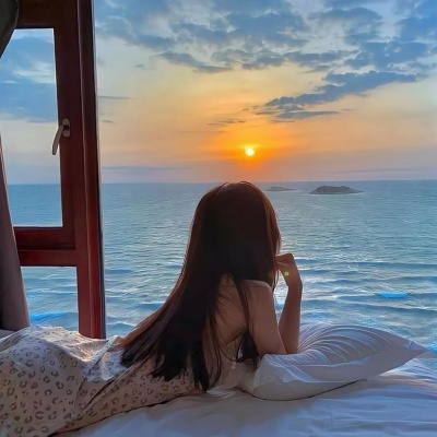 小众高级ins唯美风景女头