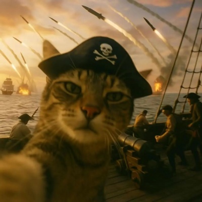 加勒比海盗猫咪头像