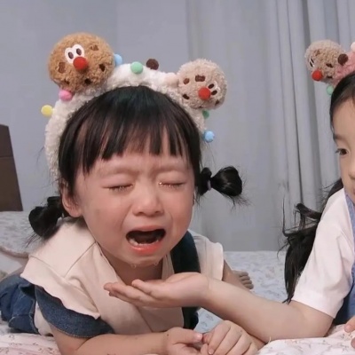 高颜可爱萌娃闺蜜头像