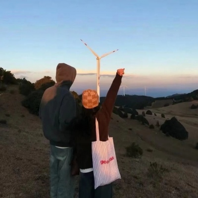 超甜意境情侣头像