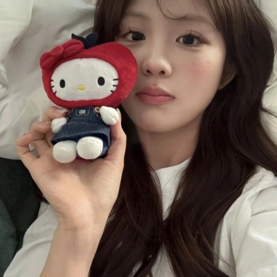 可爱Kitty猫风格头像+背景图