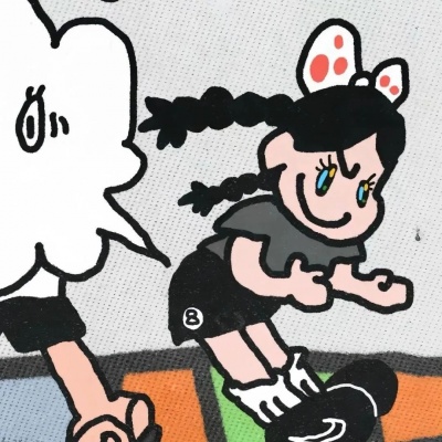 贱贱的超有爱卡通情侣头像