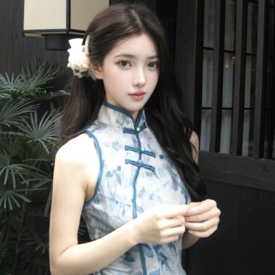 国风旗袍女生头像