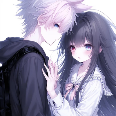 2026最火情侣头像动漫