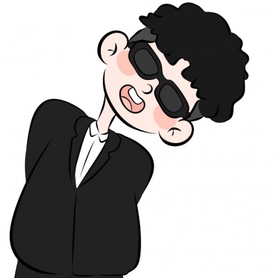 可爱简约手绘卡通情侣头像