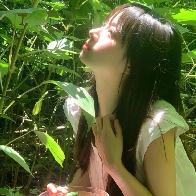 唯美治愈风景女生头像