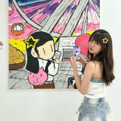 看展必备小众时尚女头