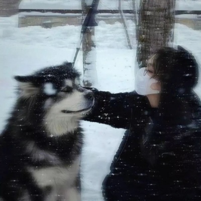 高清真人单人情侣头像