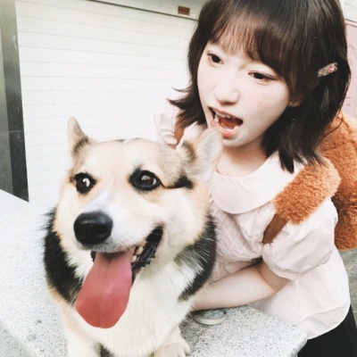 可爱滤镜加持超甜女生头像