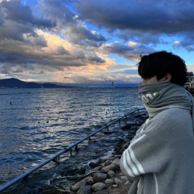 氛围感小众男生头像