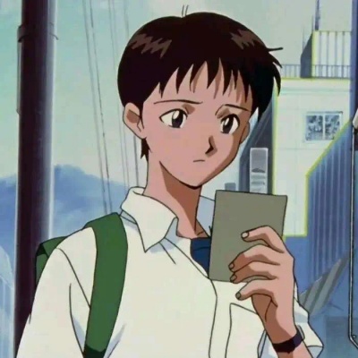 复古旧动漫男头