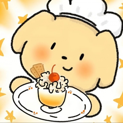 可爱风猫狗卡通情侣头像