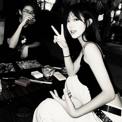 ins风小众个性双人情头