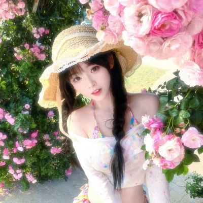 清新唯美治愈花卉女生头像