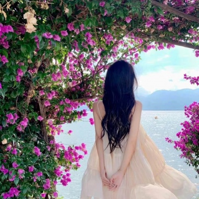 ins唯美风景女生头像