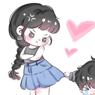 可爱超萌手绘卡通情头