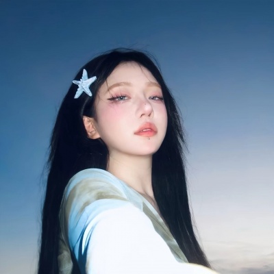 氛围感情绪侧脸女头