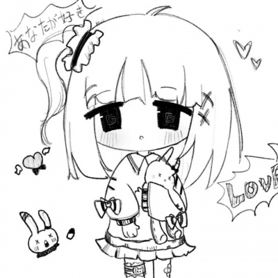 WeChat个性动漫头像女