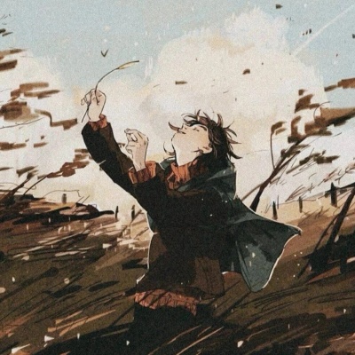 自由文艺风动漫男头