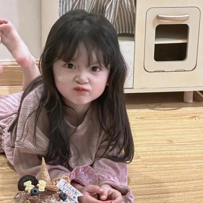 高颜可爱萌娃闺蜜头像