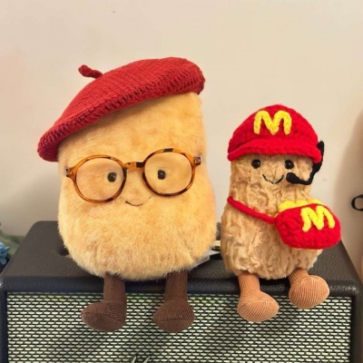 搞笑卡通风格玩偶头像