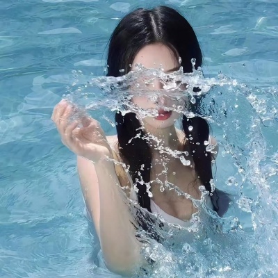 头像女唯美淡雅蓝色系