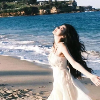 头像女唯美淡雅蓝色系